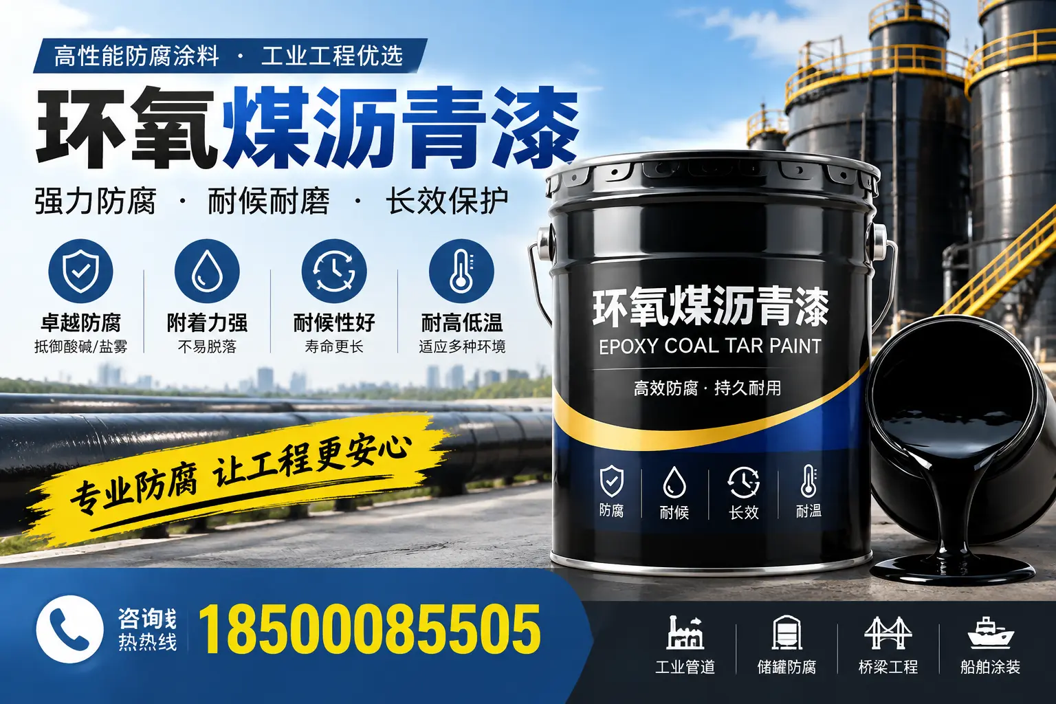 环氧煤沥青漆的施工方法与注意事项，确保在邵阳顺利完成