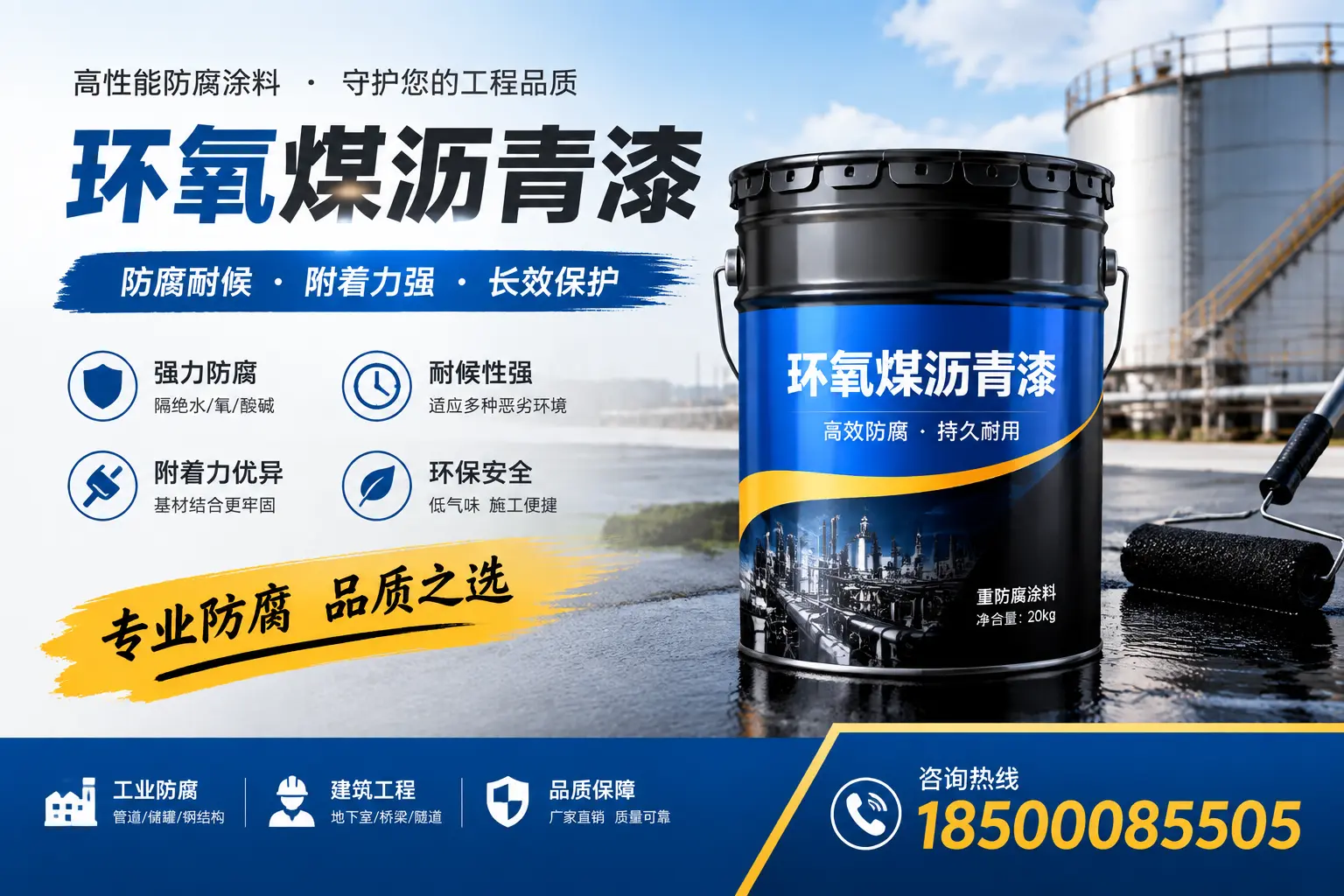 如何选择适合的环氧煤沥青漆？邵阳市场选型指南